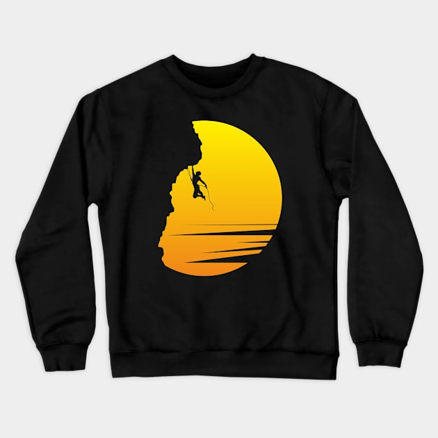 Climber Crewneck Sweatshirt by Insomnia_Project